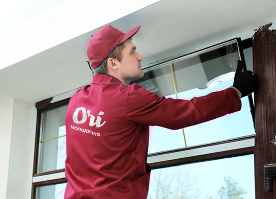 Монтаж окон в Молодечно