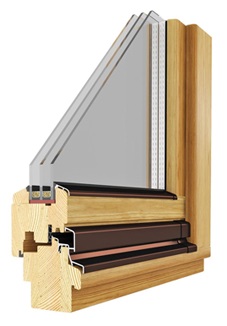 Окна из дуба