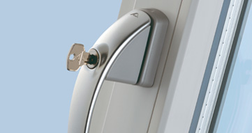 ручка с ключом или кнопкой,